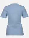 Bild 2 von Damen T-Shirt in Ottomanripp Blau
