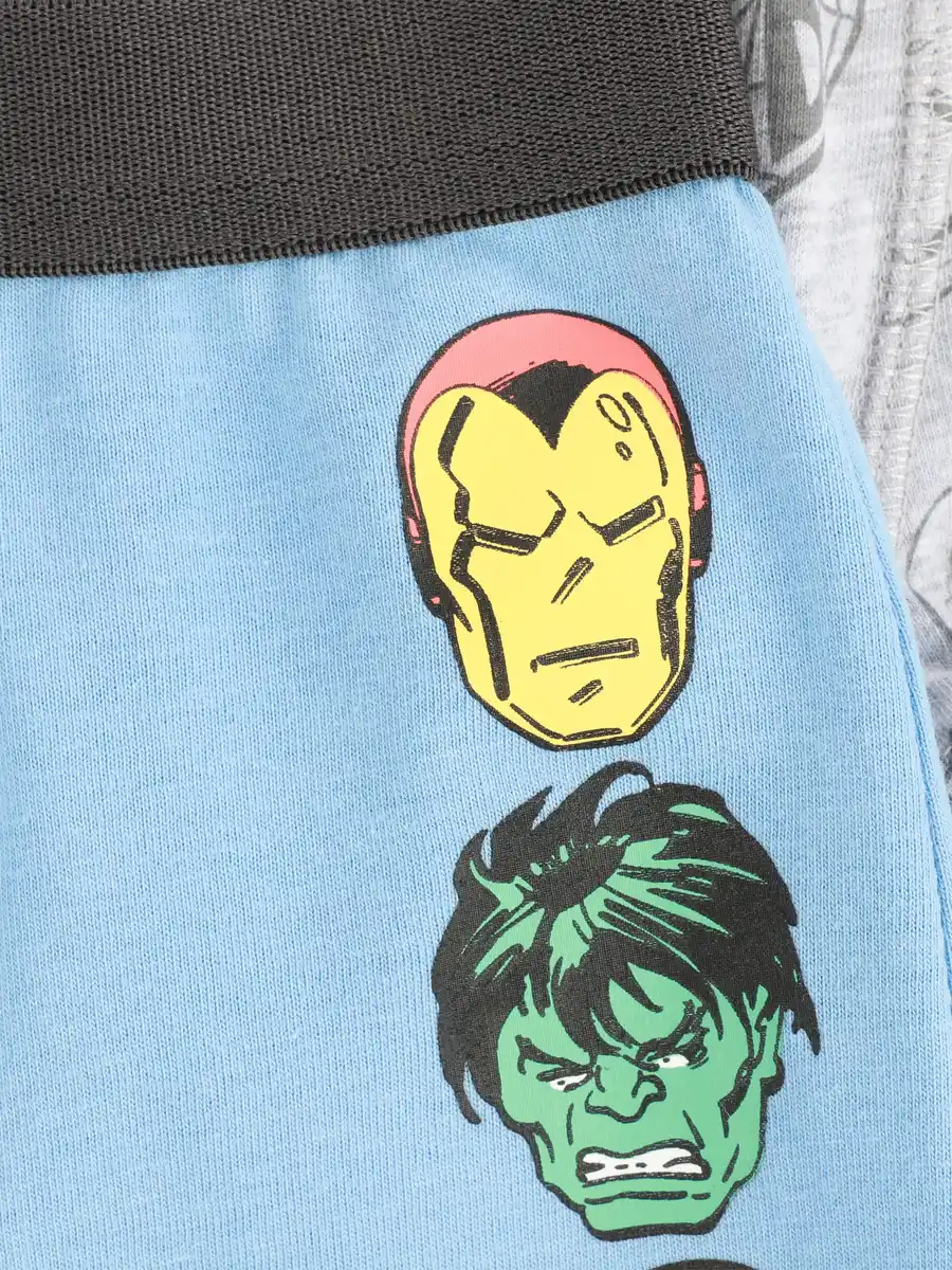 Bild 3 von Jungen Retro Pants im 2er Pack Grau