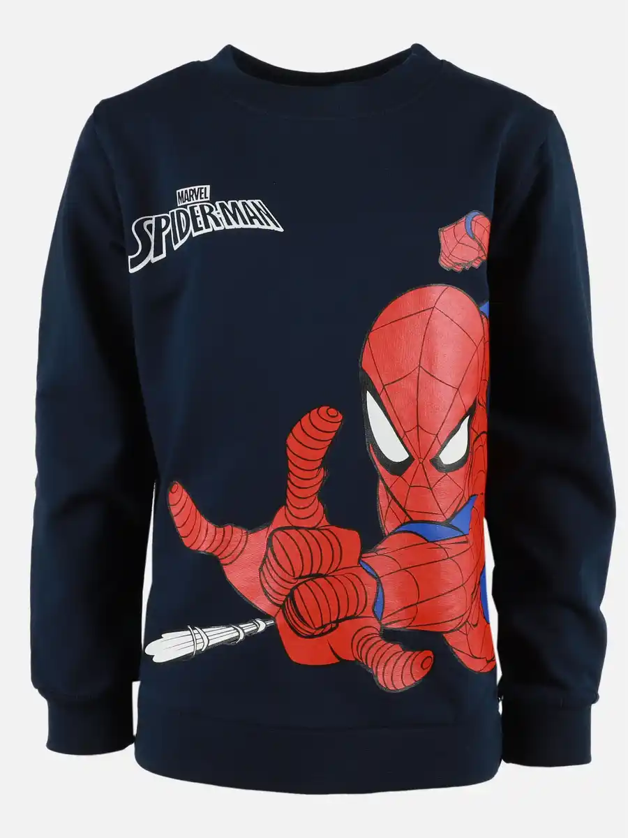 Bild 1 von Kinder Spiderman Sweatshirt Marine