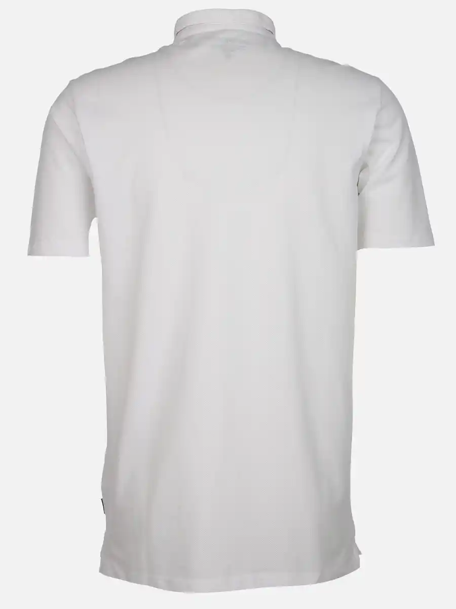 Bild 2 von Herren Poloshirt mit Stehkragen Weiß