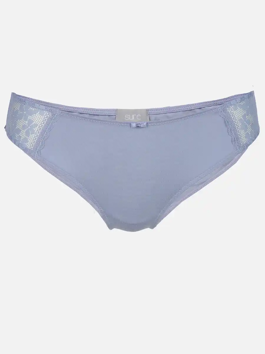 Bild 1 von Damen Slip mit Spitze Blau