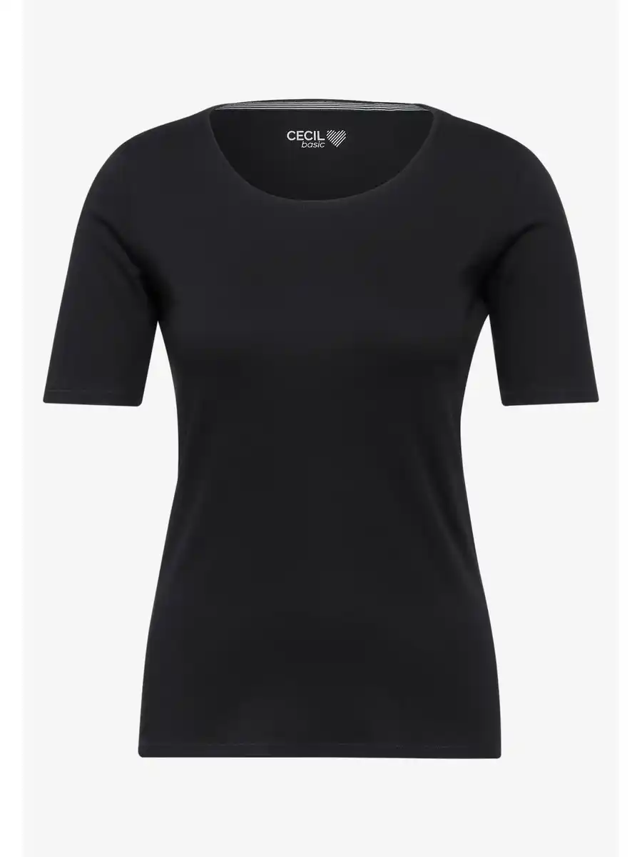 Bild 1 von Damen Basic Shirt Schwarz