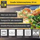 Bild 4 von Emaillierte Schlemmerpfanne mit Holzteller, 20 cm