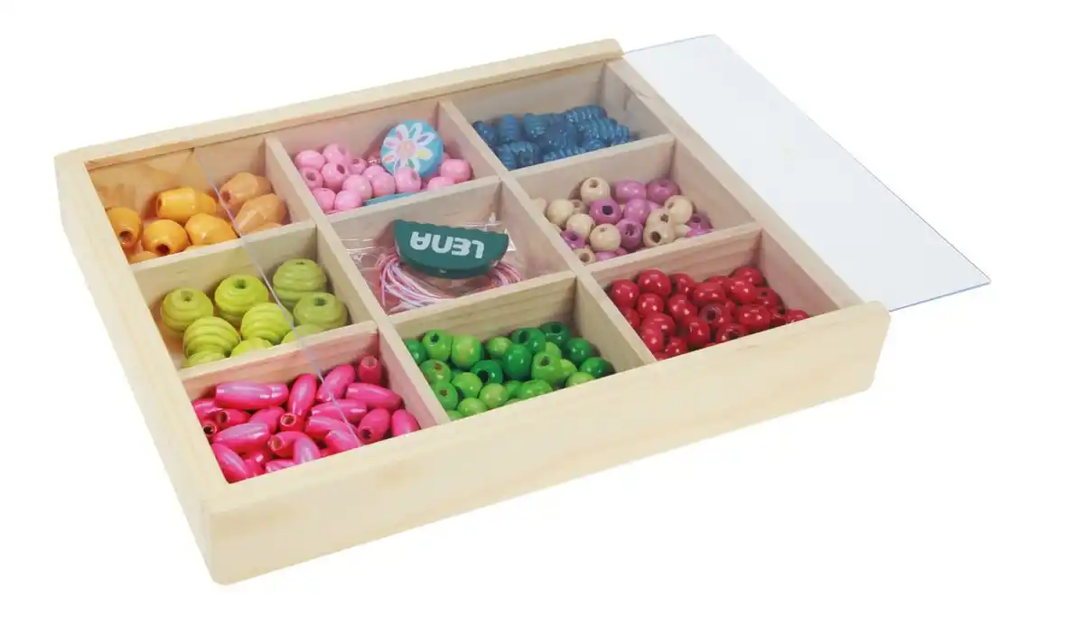Bild 2 von Holzperlen-Holzkassette