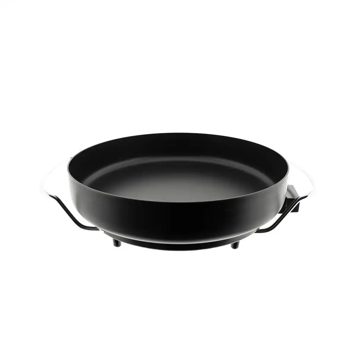 Bild 3 von Elektrische Multifunktionspfanne Pizzapfanne Grillpfanne Bratpfanne 40x15 cm Schwarz