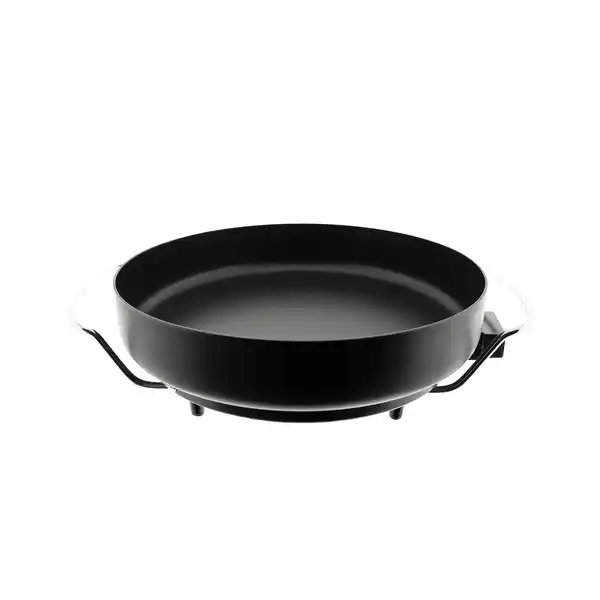 Bild 3 von Elektrische Multifunktionspfanne Pizzapfanne Grillpfanne Bratpfanne 40x15 cm Schwarz