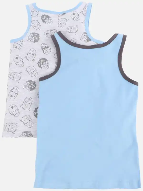 Bild 2 von Jungen Unterhemd im 2er Pack Grau