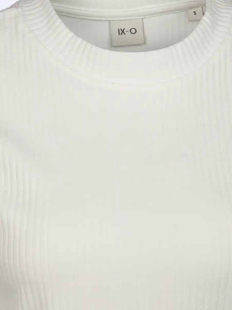 Bild 3 von Damen T-Shirt in Ottomanripp Weiß