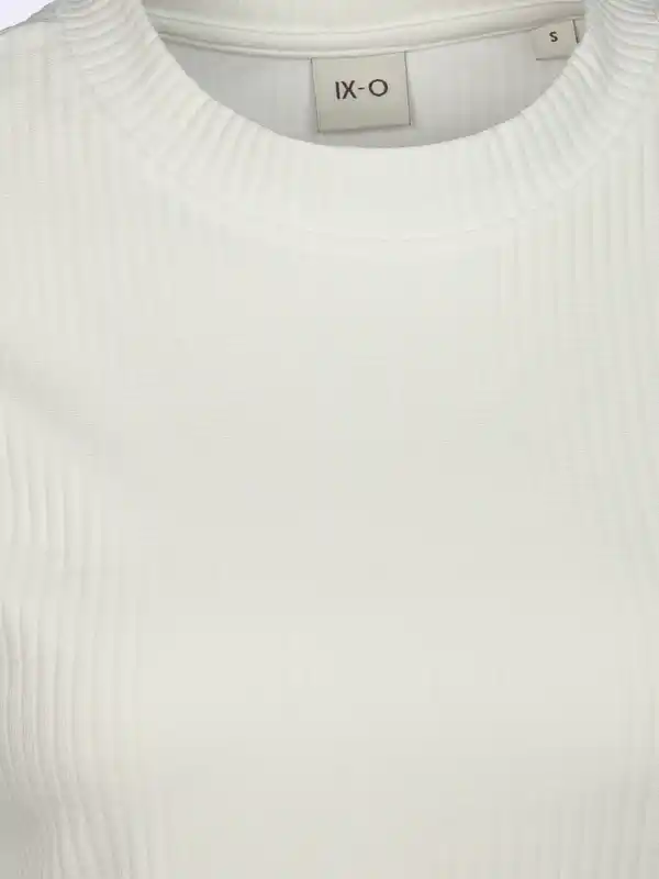 Bild 3 von Damen T-Shirt in Ottomanripp Weiß