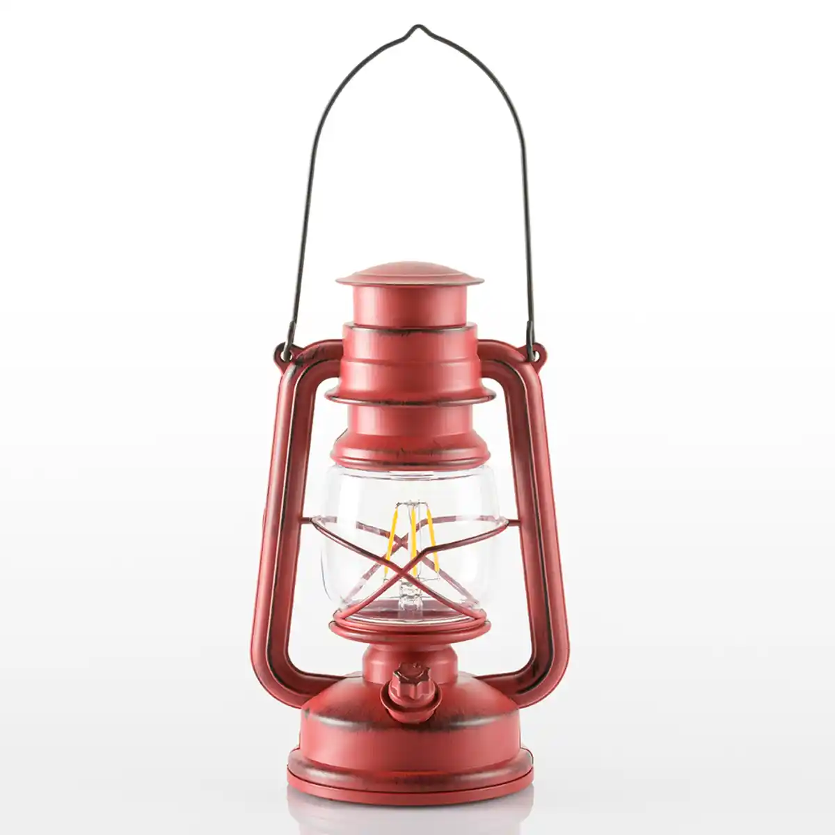 Bild 1 von Dimmbare LED-Laterne "Arca" - Rot/Schwarz