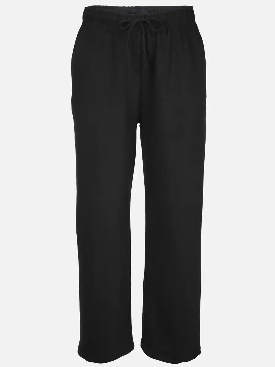 Bild 1 von Damen Jogginghose wide Leg Schwarz