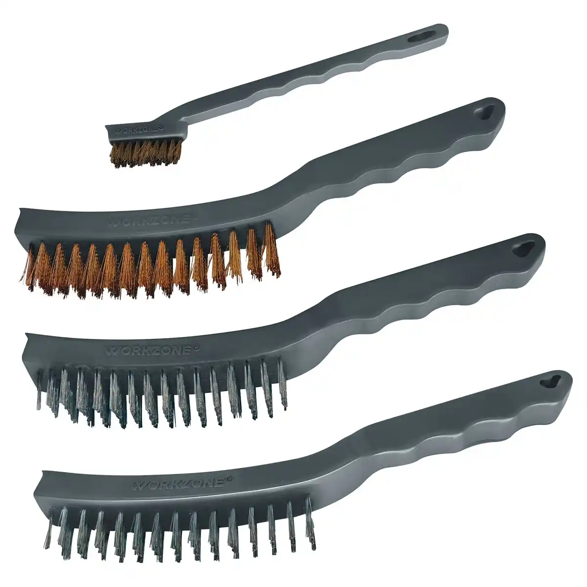 Bild 1 von WORKZONE Drahtbürstenset, 4-teilig