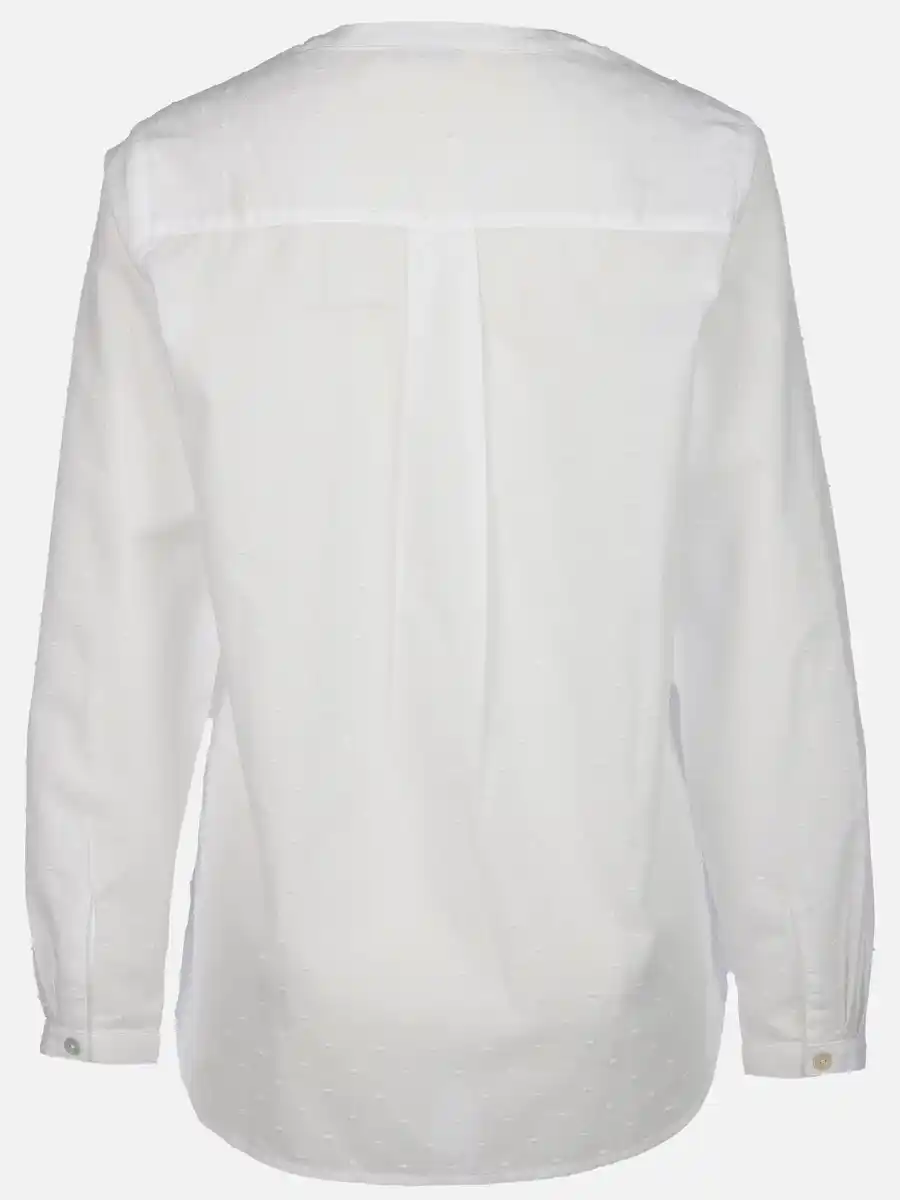 Bild 2 von Damen Bluse mit Struktur Weiß