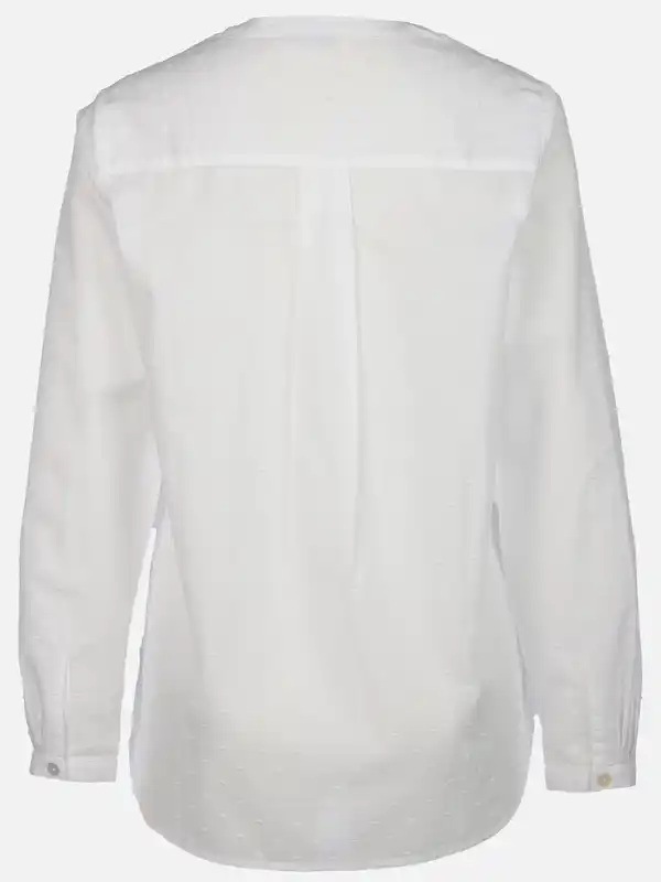 Bild 2 von Damen Bluse mit Struktur Weiß
