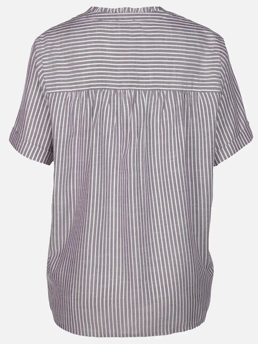 Bild 2 von Damen Schlupfbluse mit Streifen Lila