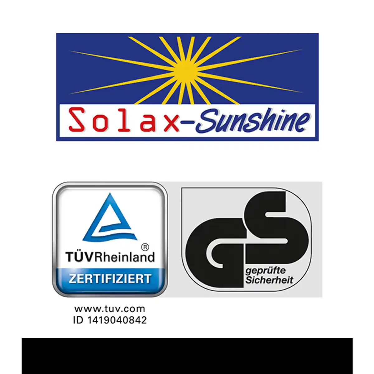 Bild 4 von XL-Komfort-Sonnenliege inkl. Kissen gepolstert aus Aluminium, ca. 193 x 67 x 32 cm - Anthrazit