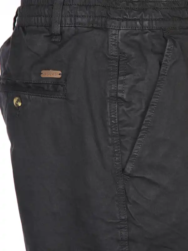 Bild 4 von Herren Cargohose mit Schlupfbund Blau