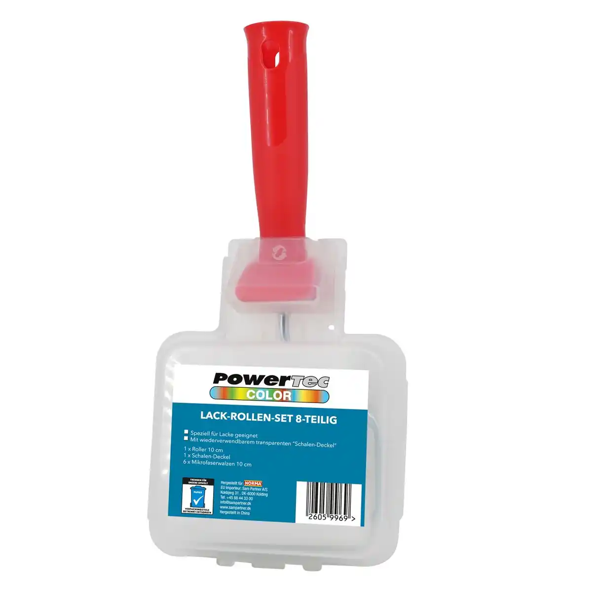 Bild 1 von Rollenset für Lacke 8 tlg.