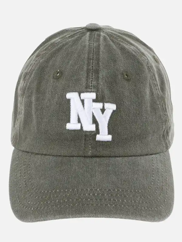 Bild 2 von Herren Cap im Used Look mit Stickerei Oliv