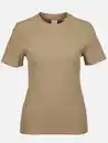 Bild 1 von Damen T-Shirt in Ottomanripp Beige