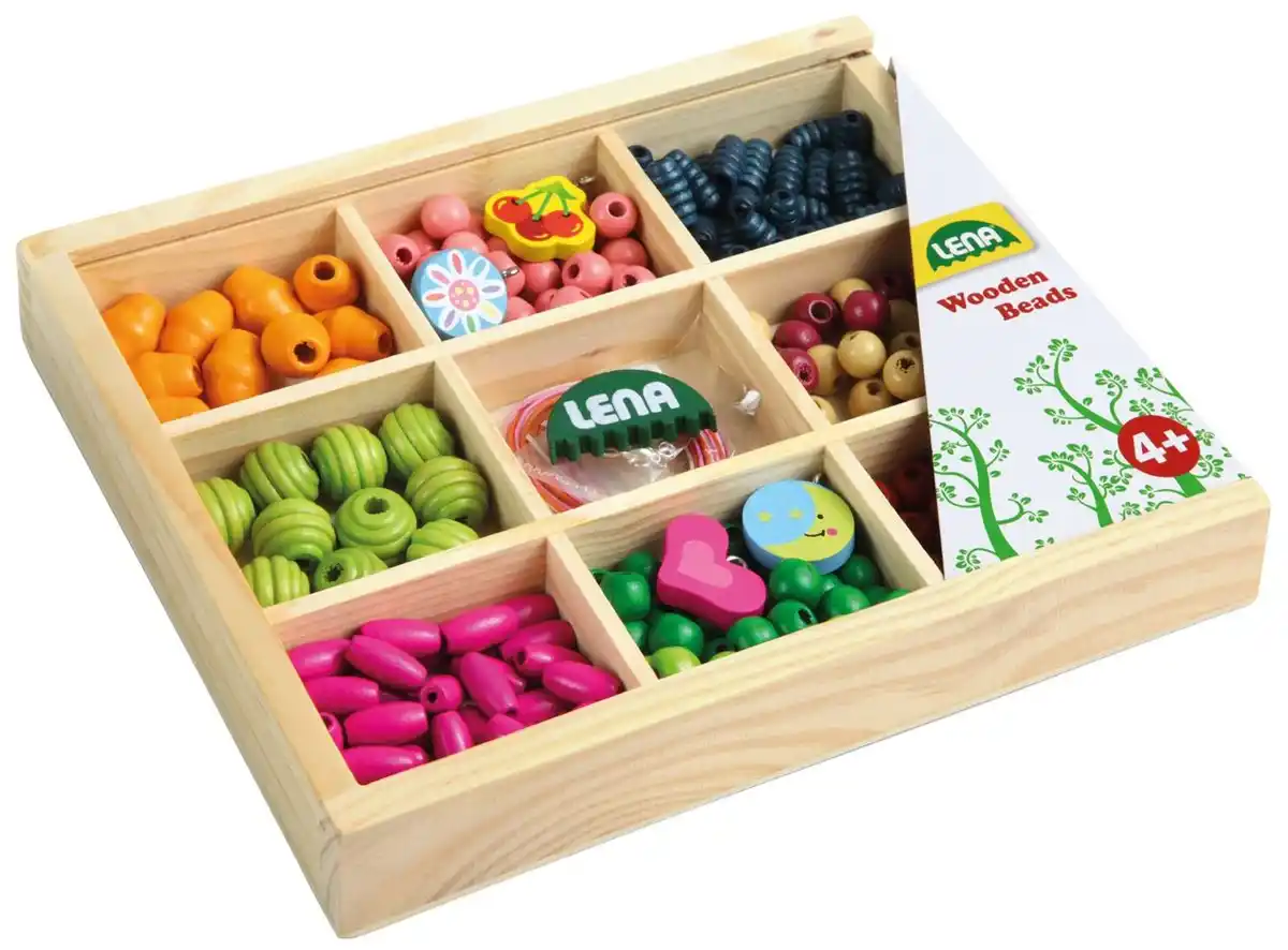 Bild 1 von Holzperlen-Holzkassette