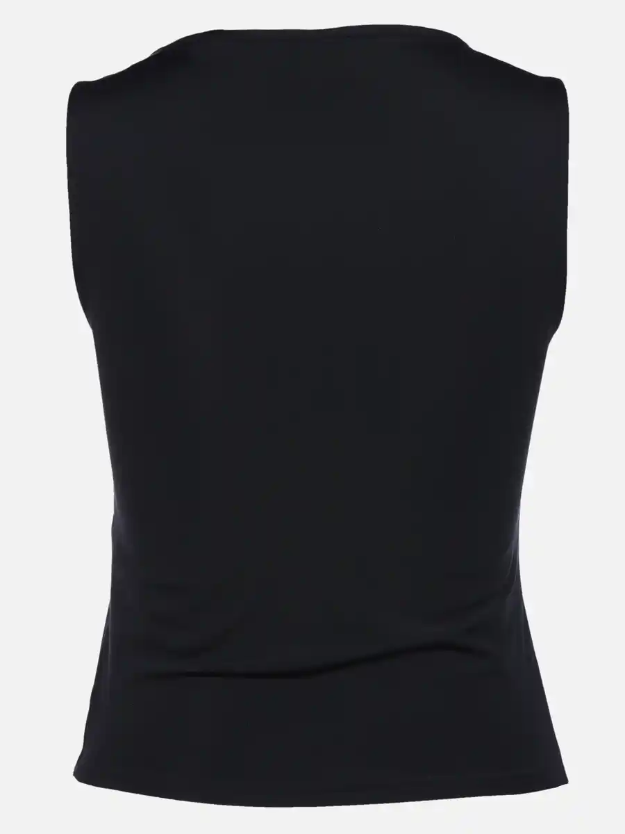 Bild 2 von Damen Top in kurzer Form Schwarz