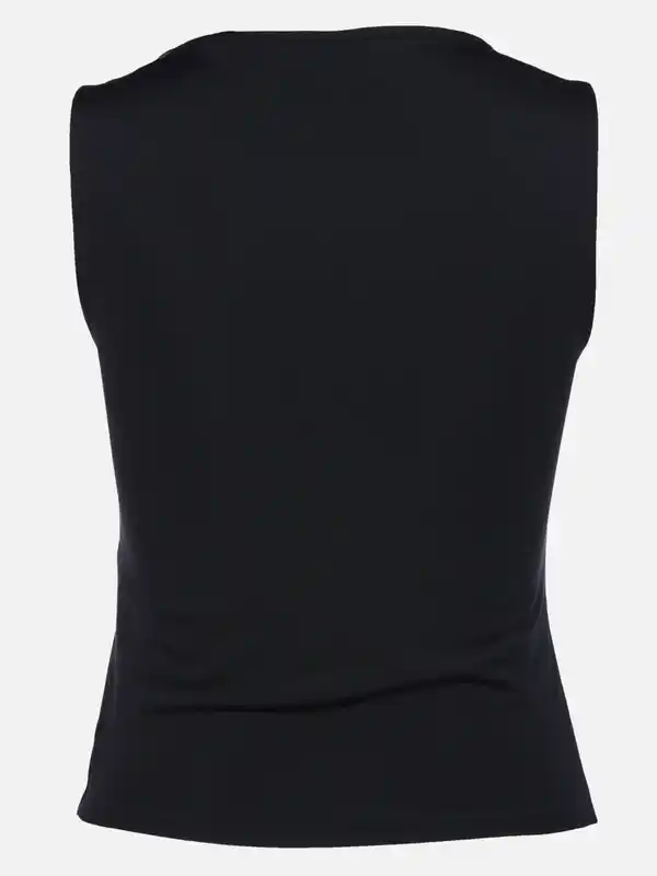 Bild 2 von Damen Top in kurzer Form Schwarz