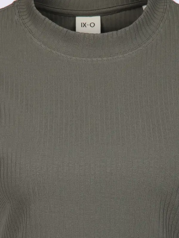 Bild 3 von Damen T-Shirt in Ottomanripp Oliv