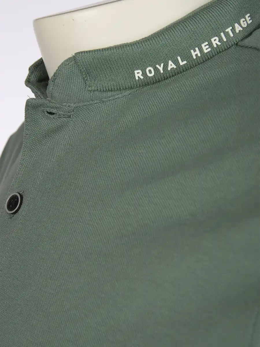 Bild 3 von Herren Poloshirt mit Stehkragen Grün