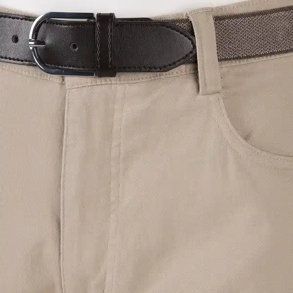 Bild 3 von Herren Freizeithose mit Dehnbund Braun