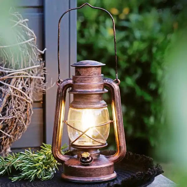 Bild 2 von Dimmbare LED-Laterne "Arca" - Kupfer