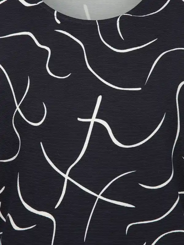 Bild 3 von Damen Ottoman Sweatshirt mit Schriftzug Marine