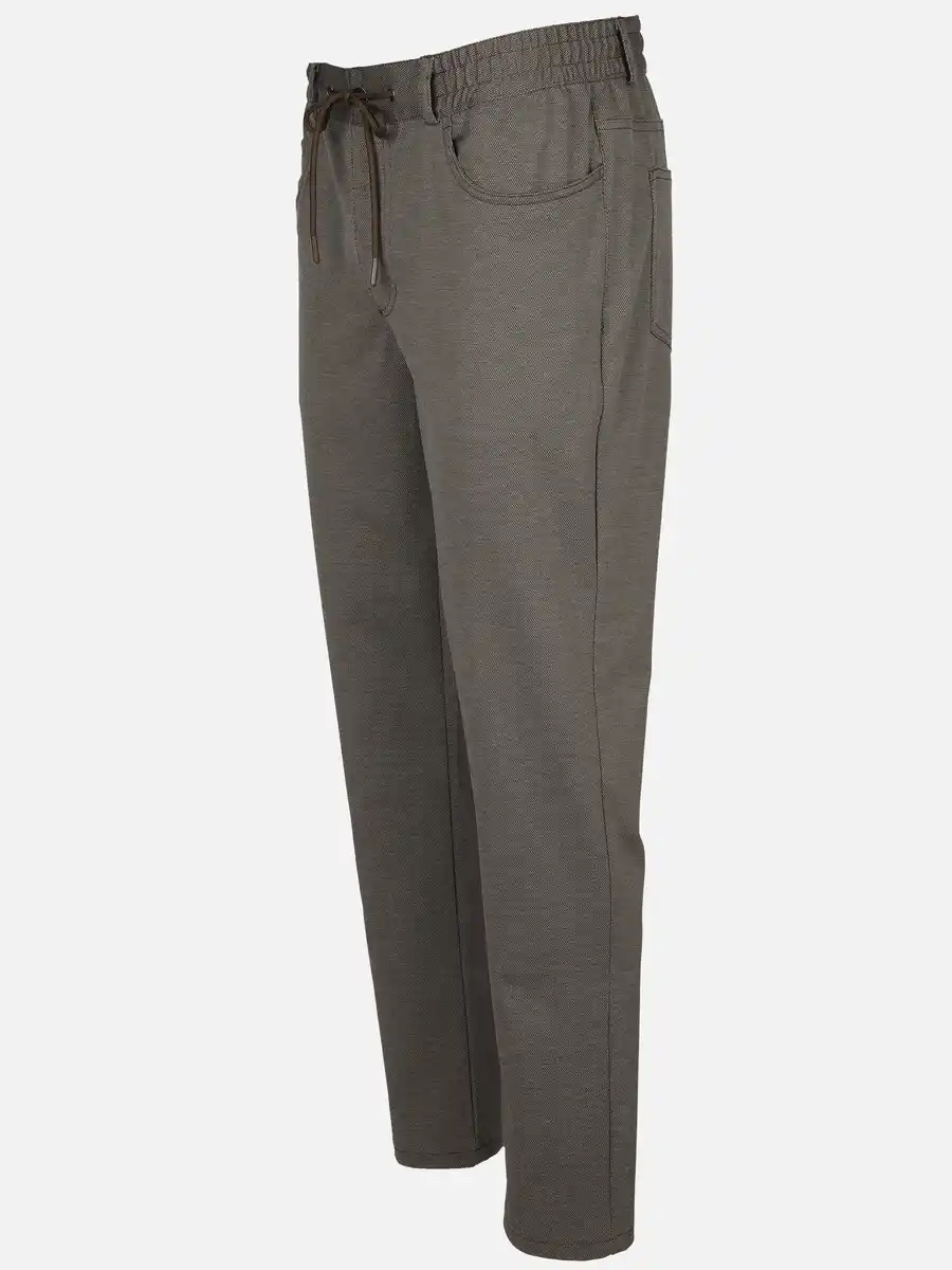 Bild 3 von Herren Jerseyhose mit elastischem Bund Beige