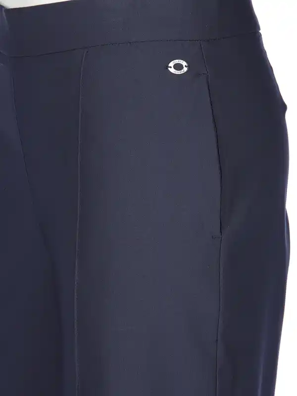Bild 4 von Damen Hose mit angesetztem Bund Blau