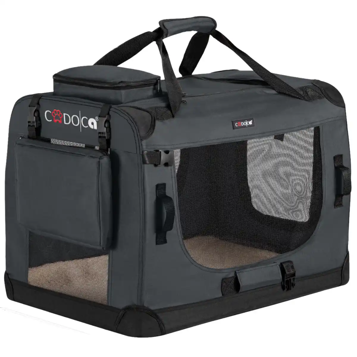 Bild 1 von Tiertransportbox M 60 x 42 x 44 cm Grau