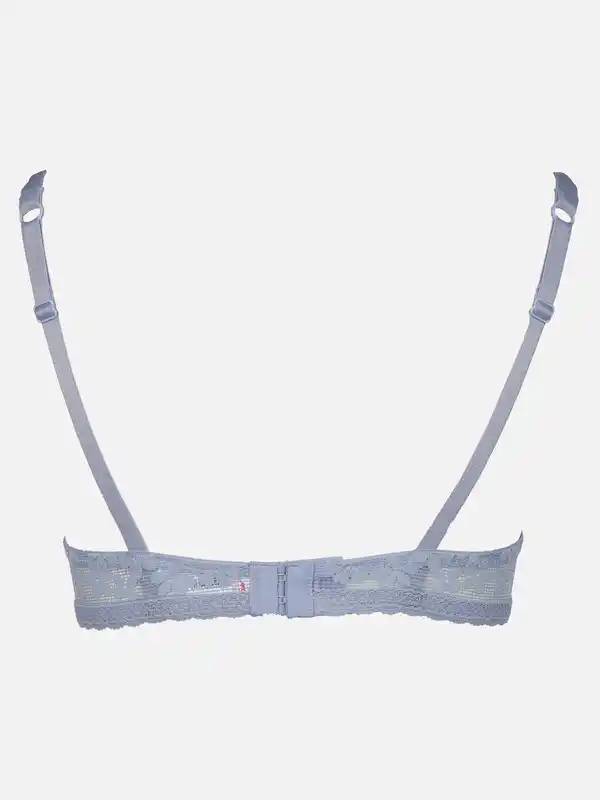 Bild 2 von Damen BH mit Spitzenbesatz Blau