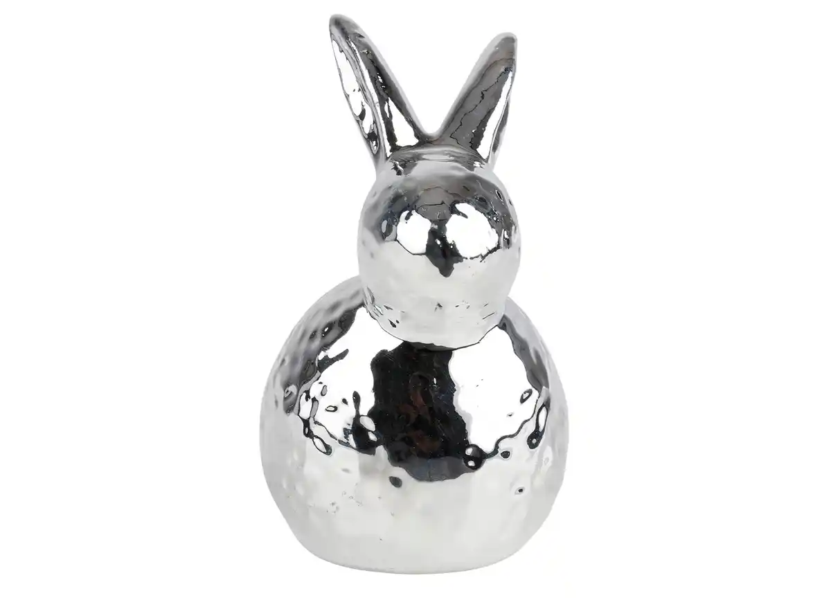 Bild 1 von Osterhase Metallic Keramik