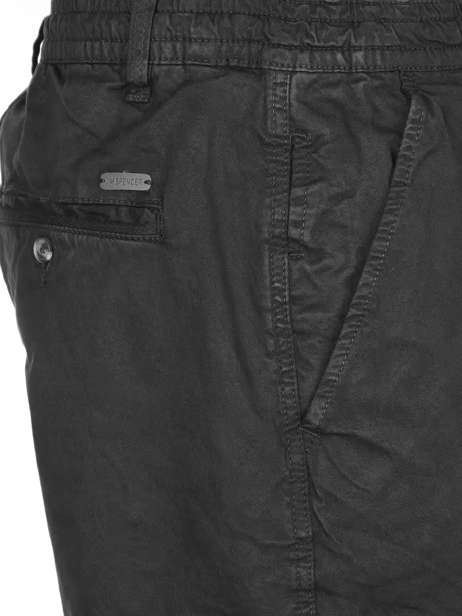 Bild 4 von Herren Cargohose mit Schlupfbund Schwarz