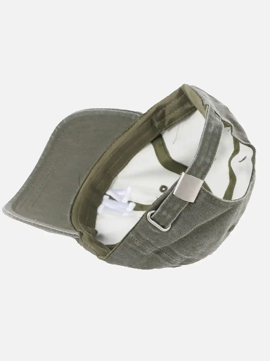 Bild 3 von Herren Cap im Used Look mit Stickerei Oliv