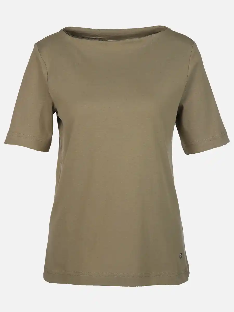 Bild 1 von Damen Shirt unifarben Oliv