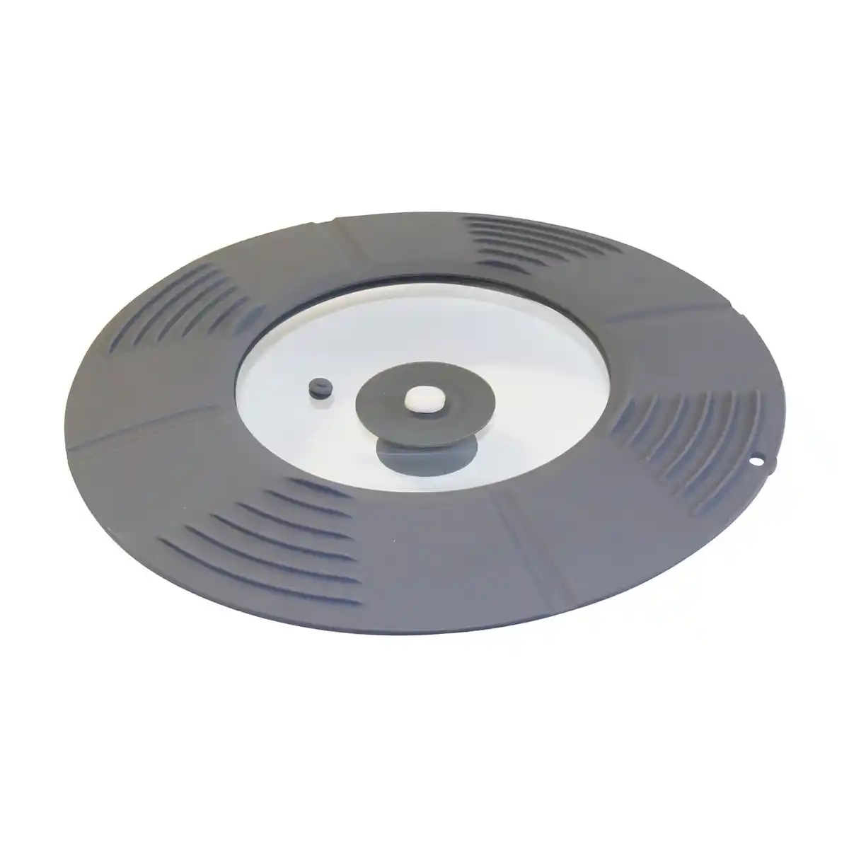 Bild 1 von Universal Glasdeckel, mit Silikonrand, für 16/18/20/22/24/26/28 cm