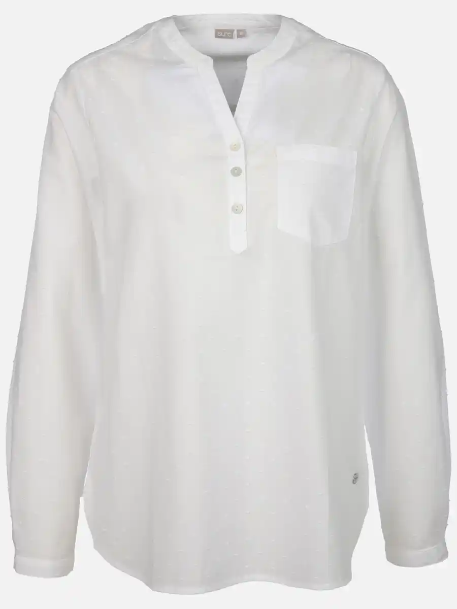 Bild 1 von Damen Bluse mit Struktur Weiß