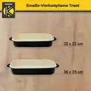 Bild 4 von Emaillierte Vierkantpfanne Triest, 32 x 22 cm