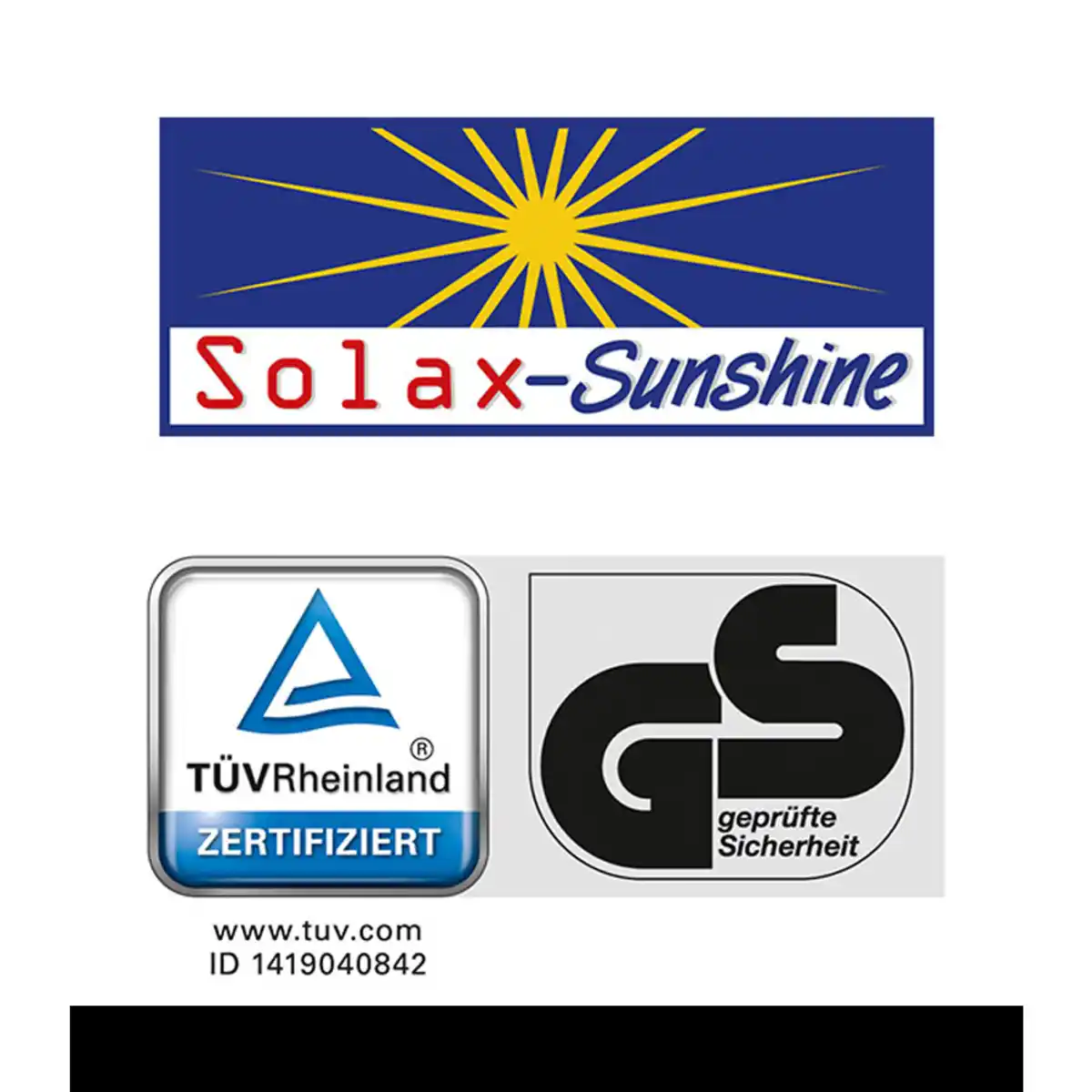 Bild 3 von XXL-Komfort-Sonnenliege inkl. Kissen gepolstert aus Aluminium - Grau