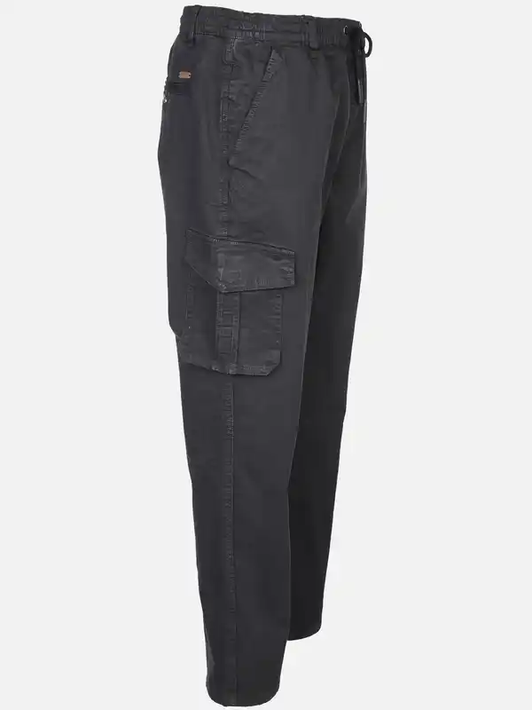 Bild 3 von Herren Cargohose mit Schlupfbund Blau