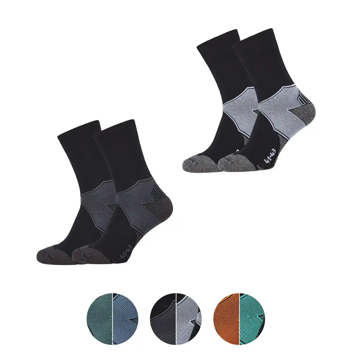 Bild 1 von CRANE Damen oder Herern Outdoor-Sport-Socken, 2er-Set