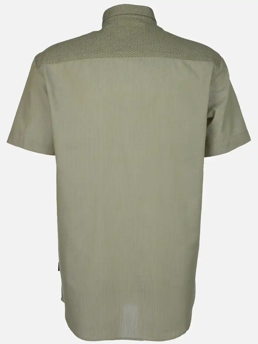 Bild 2 von Herren Freizeithemd mit kurzen Ärmeln Oliv
