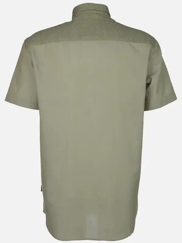Bild 2 von Herren Freizeithemd mit kurzen Ärmeln Oliv