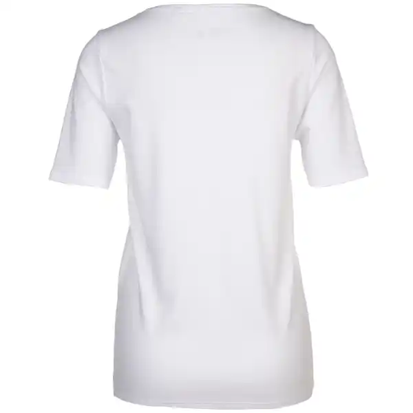 Bild 2 von Damen Basic Shirt Weiß