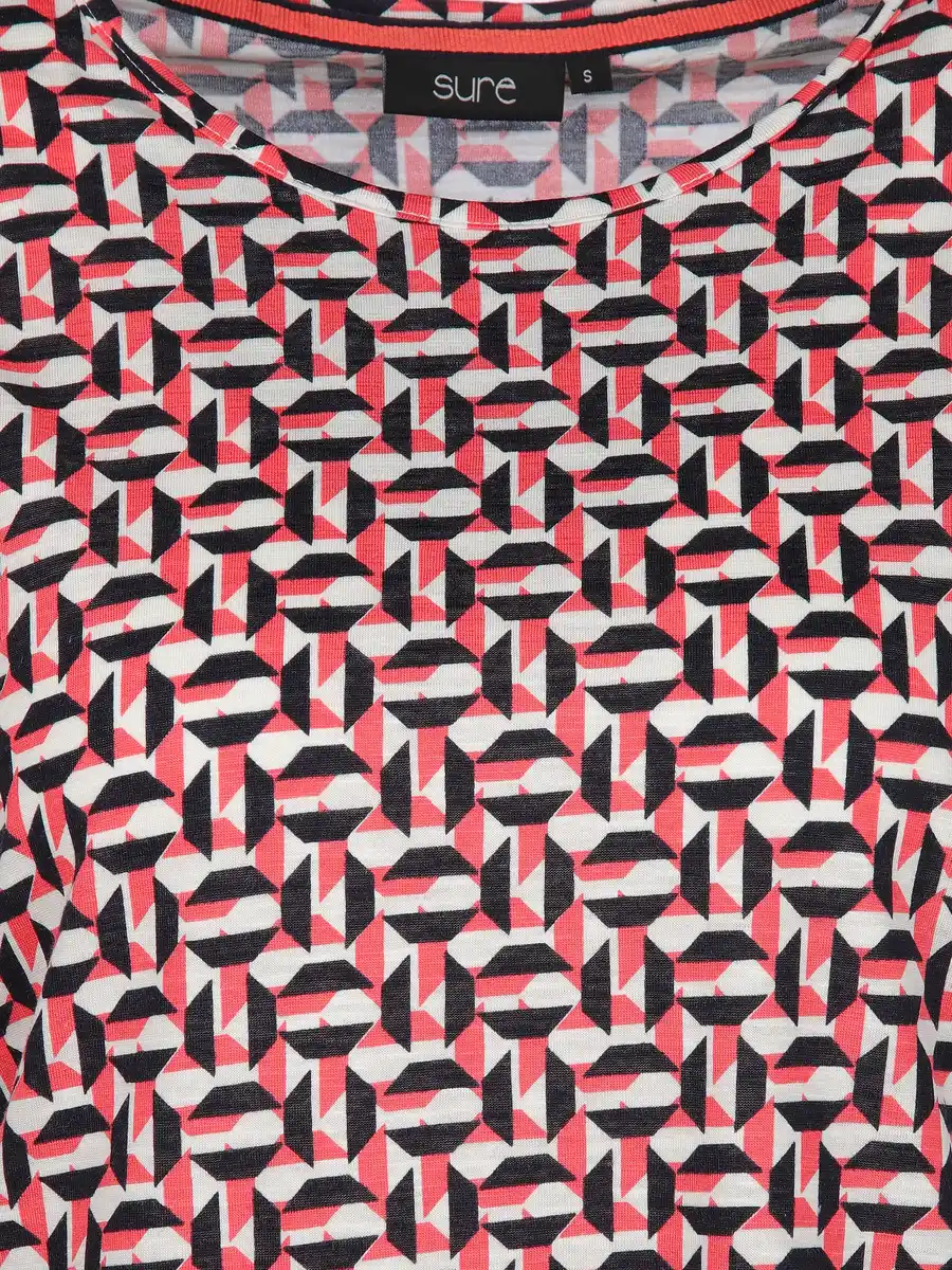 Bild 3 von Damen Shirt mit Alloverprint Marine